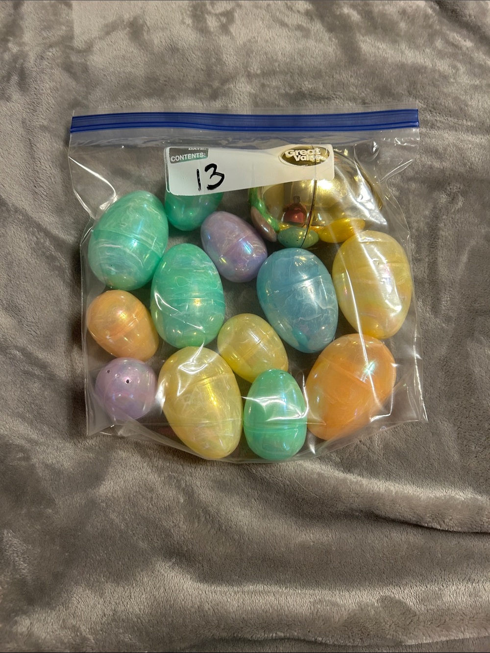 Plastic Easter Egg Mix - Pastel Multi-Color
